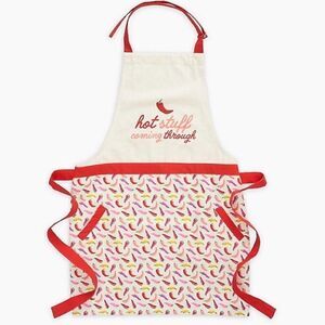 PAPER SOURCE Too Hot to Handle Hot Stuff Coming Through Gift Apron